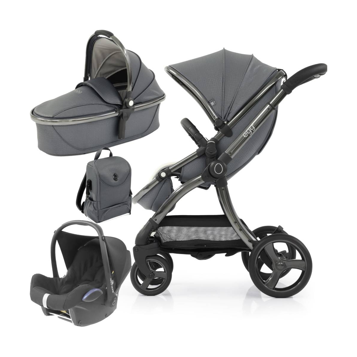 egg® 2 Special Edition 3in1 Cabriofix Travel System-Jurassic Gr