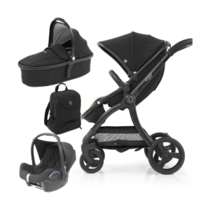 egg® 2 Special Edition 3in1 Cabriofix Travel System-Just Black
