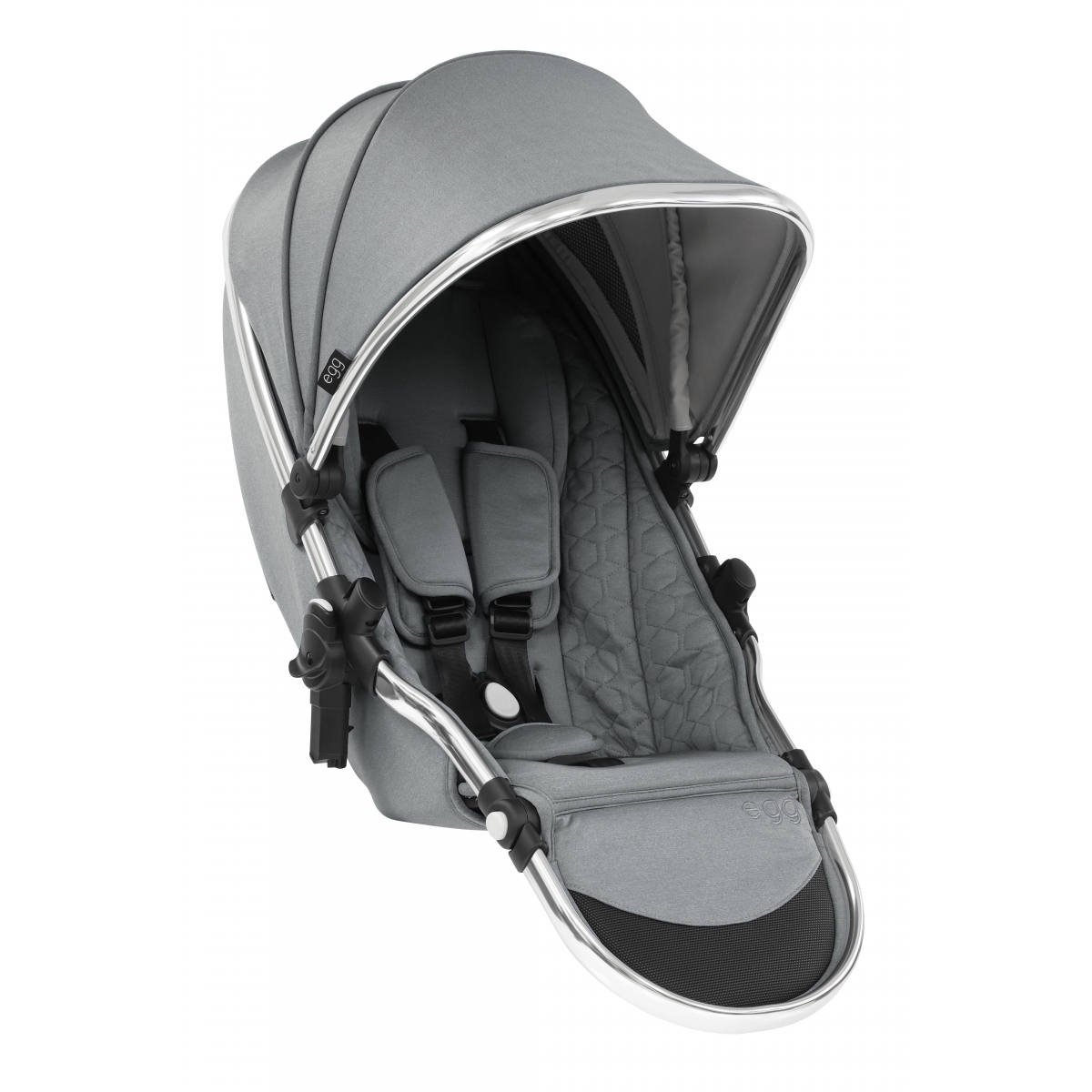 egg® 2 Tandem Seat-Monument Grey (NEW)