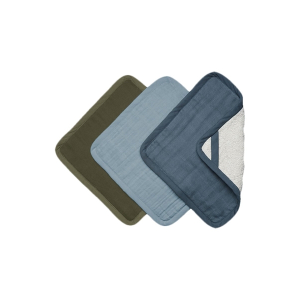 Fabelab 3 Pack Washcloths-Coastal (NEW)