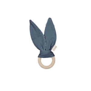 Fabelab Bunny Teether-Blue Spruce