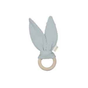 Fabelab Bunny Teether-Foggy Blue