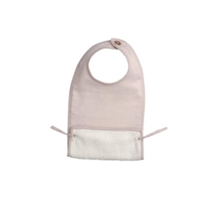 Fabelab Muslin Feeding Bib-Mauve (NEW)