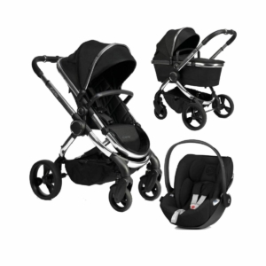 iCandy Peach & Cybex Bundle -Chrome/Black Twill
