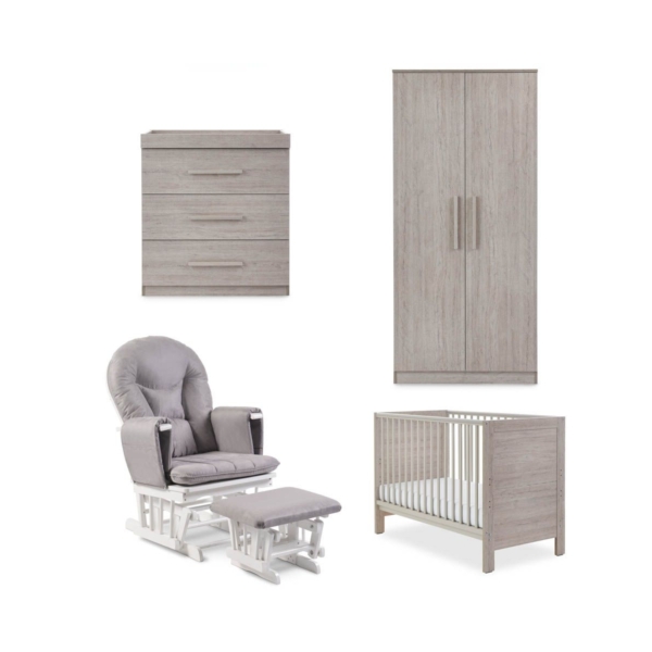 Ickle Bubba Grantham Mini 5 Piece Super Bundle inc Foam Mattress
