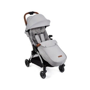 Ickle Bubba Gravity Max Silver Chassis Stroller-Silver Grey