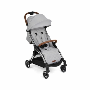 Ickle Bubba Gravity Silver Chassis Stroller-Silver Grey