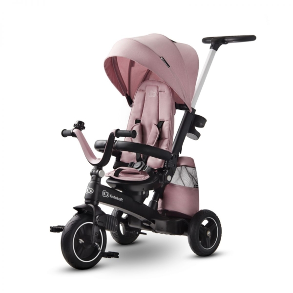 Kinderkraft EasyTwist Tricycle- Mauvelous Pink