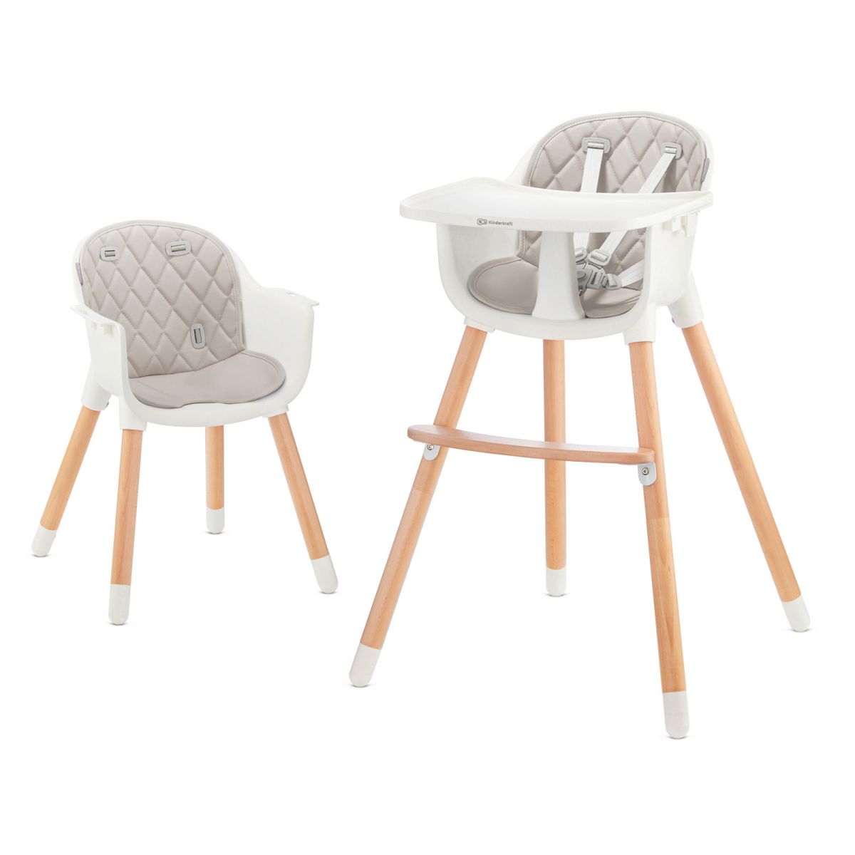 kinderkraft Sienna Highchair-Grey