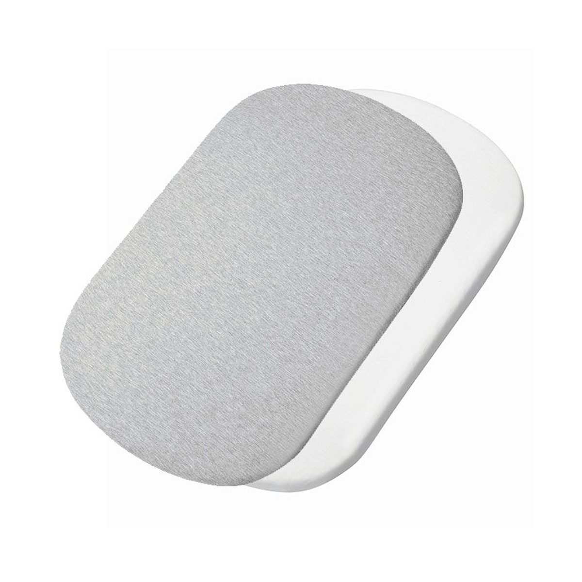 Maxi Cosi Iora Bedsheet 2 Pack- White/Grey