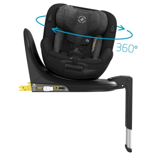 Maxi Cosi Mica 360 Spin i-Size Car Seat-Authentic Black