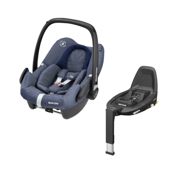 Maxi Cosi Rock I-SIZE Group 0+ Car Seat With FamilyFix2 Base-Spa