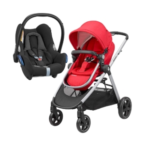 Maxi Cosi Zelia 2in1 Cabriofix Travel System-Nomad Red (NEW 2019