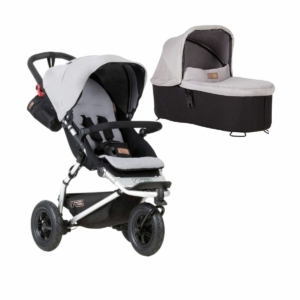 Mountain Buggy Swift V3.2 2in1 Pram System-Silver
