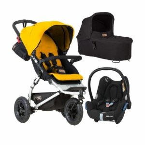 Mountain Buggy Swift V3.2 3in1 Travel System-Gold