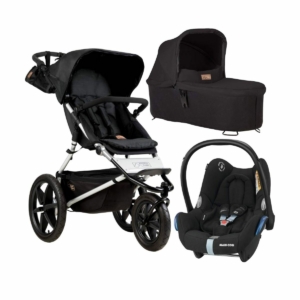 Mountain Buggy Terrain 3in1 Travel System-Onyx