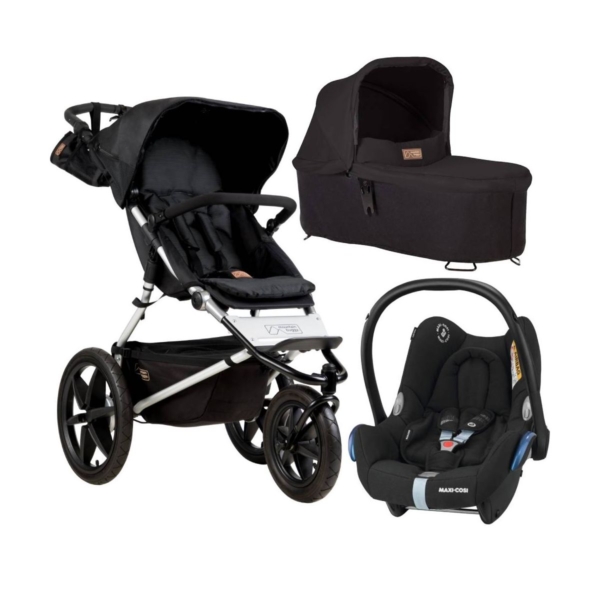 Mountain Buggy Terrain 3in1 Travel System-Onyx