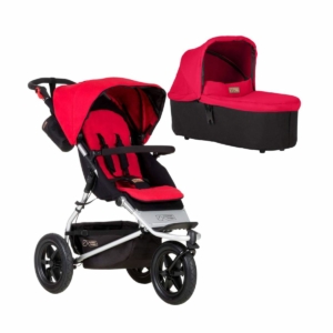Mountain Buggy Urban Jungle 2in1 Pram System-Berry