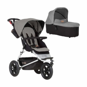 Mountain Buggy Urban Jungle 2in1 Pram System-Silver