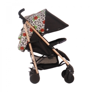 My Babiie Believe MB51KPRL Stroller-Rose Gold PINK Leopard MB51K
