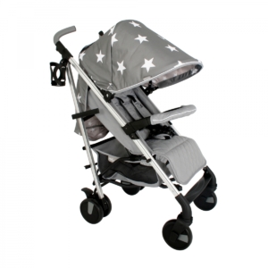 My Babiie Billie Faiers MB51 Stroller-GREY STARS MB51GC