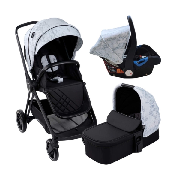 My Babiie by Nicole "Snooki" Travel System-Marble Victoria MB250
