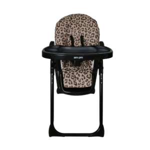 My Babiie Christina Milian AMPM Premium Highchair-LEOPARD MBHC8A