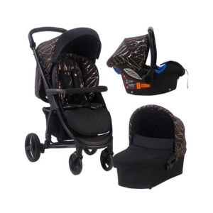 My Babiie MB200+ Travel System-Rose Gold Black MB200BRGPLUS