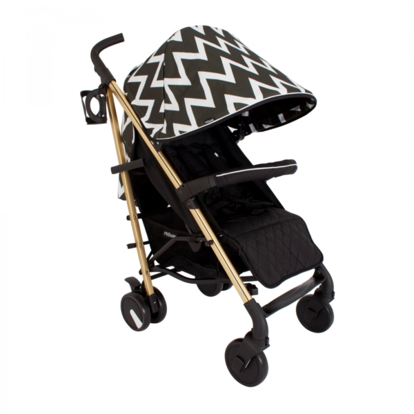 My Babiie MB51 Stroller-Gold Edition Chevron MB51KC
