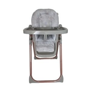 My Babiie Samantha Faiers Premium Highchair-Rose Gold Grey Tropi