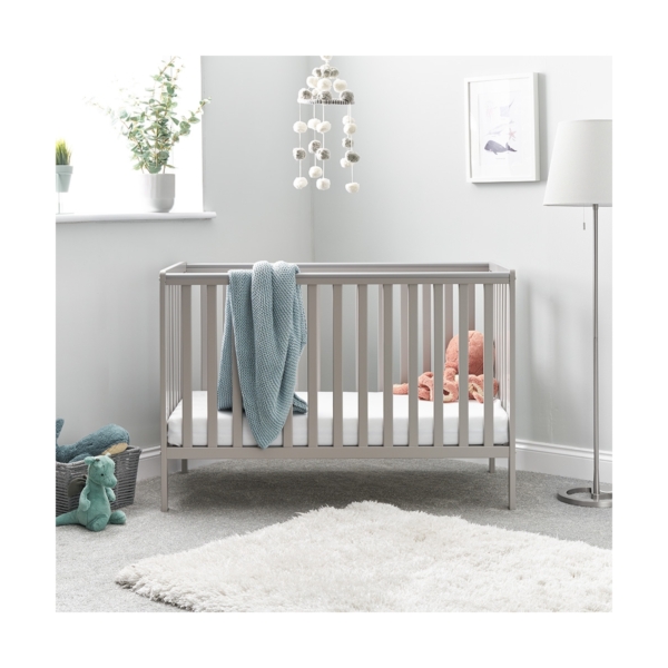 Obaby Bantam Cot-Warm Grey