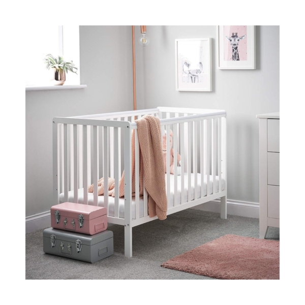 Obaby Bantam Cot-White