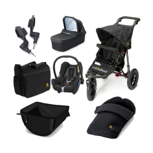 Out n About Nipper Single 360 V4 Ultimate Newborn 6 Piece Travel