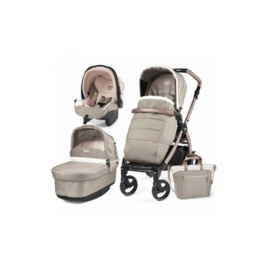 Peg Perego Book Modular 51 Culla Pop Up Bundle-Mon Amour (NEW)