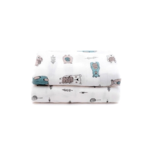 Purflo Muslin Set Extra Large 2pk-Woodland Stories (NEW)
