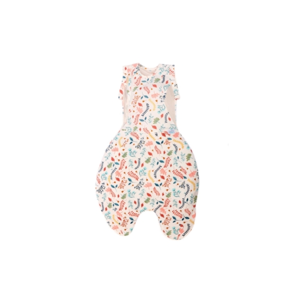 Purflo Swaddle To Sleep Bag 2.5 Tog 0-4m All Seasons-Botanical (