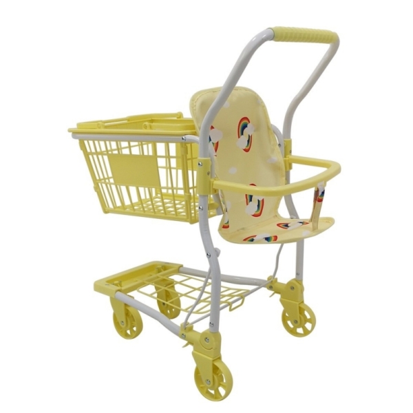 Roma Rupert Shopping Trolley-Primrose