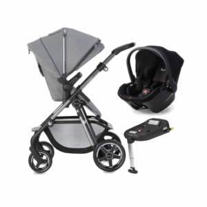 Silver Cross Pacific Simplicity Plus & Isofix Bundle -Rock