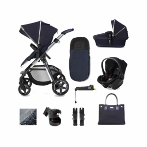 Silver Cross Pioneer Simplicity Plus & Isofix Base Bundle-Sapphi