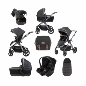 Silver Cross Wave 2020 Simplicity Plus Bundle-Charcoal