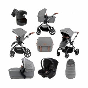 Silver Cross Wave 2020 Simplicity Plus Bundle-Zinc