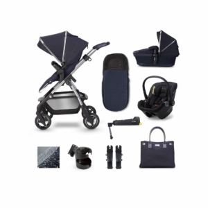 Silver Cross Wayfarer Dream & I-Size Base Bundle-Sapphire (2020)