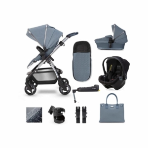 Silver Cross Wayfarer Dream & I-Size Base Bundle-Sky (2020)