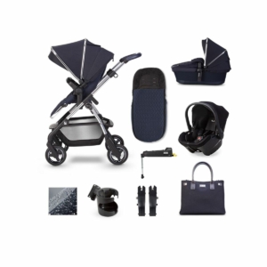Silver Cross Wayfarer Simplicity Plus & Isofix Base Bundle-Sapph