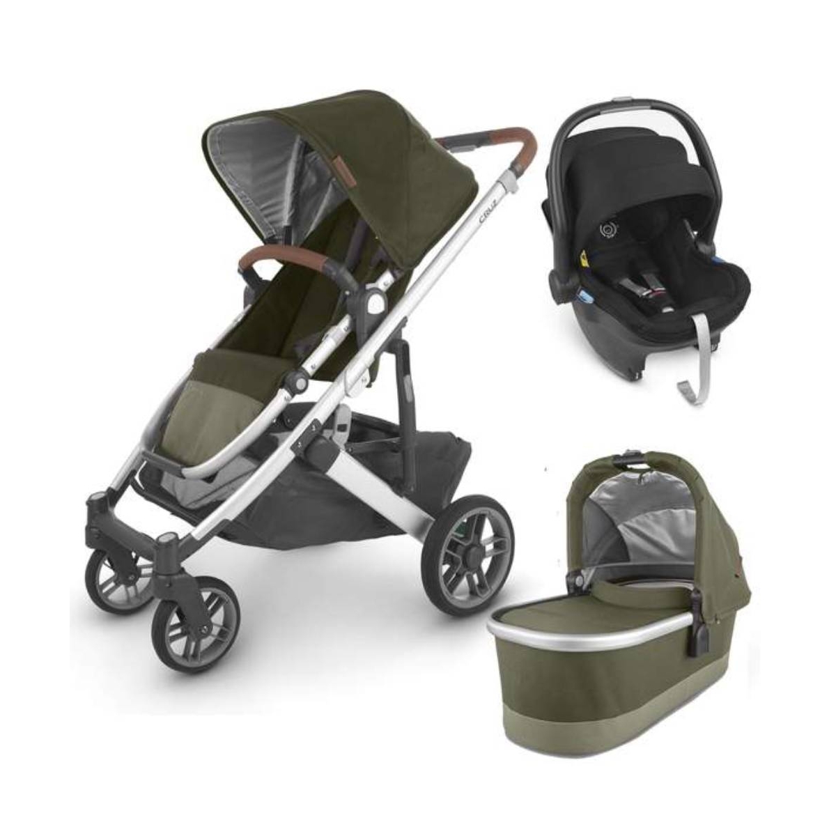 UPPAbaby CRUZ V2 3in1 Travel System-Hazel