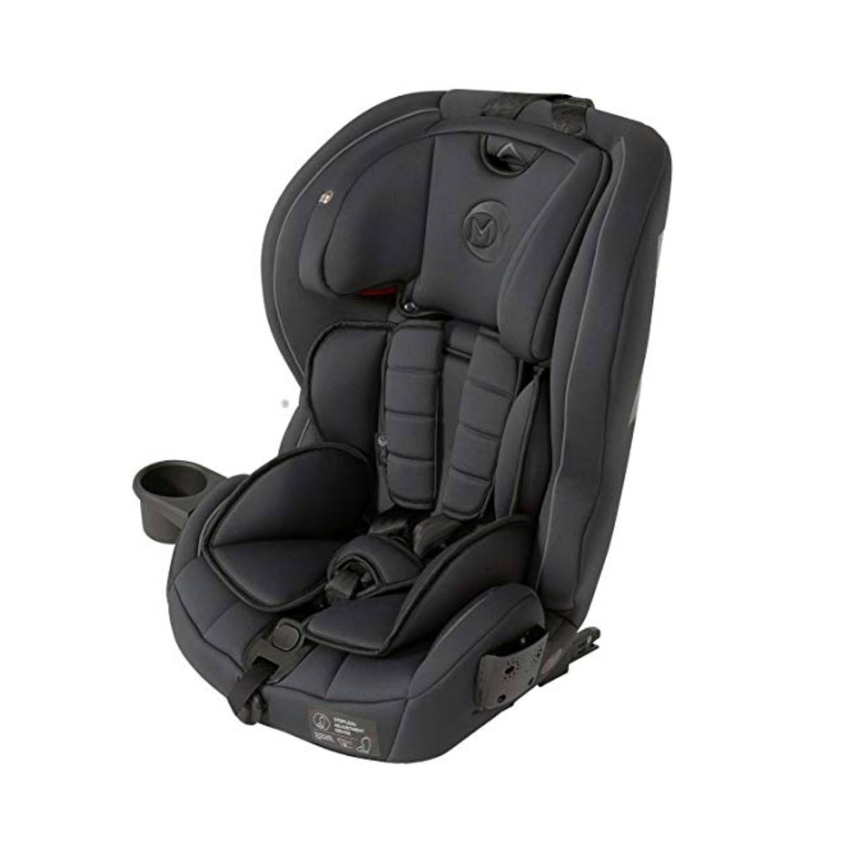 My Child Stirling Group 0+ 1/2/3 ISOFIX Car Seat-Charcoal