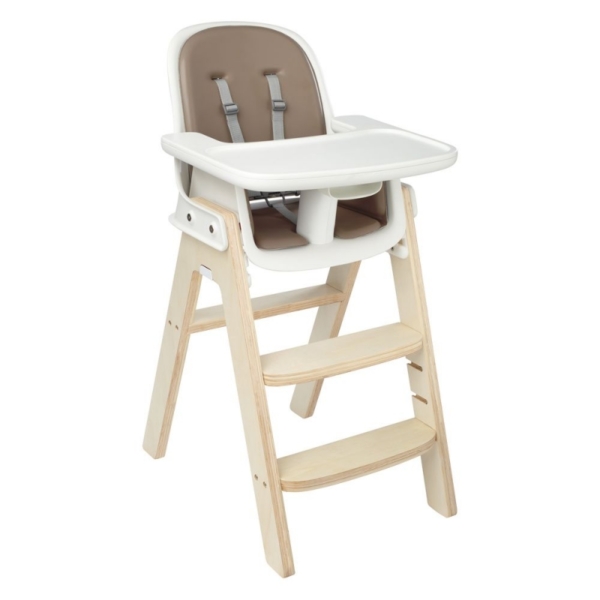 Oxo Tot Sprout Highchair-Taupe/Birch