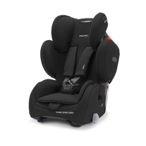 Recaro Young Sport Hero Group 1/2/3 Car Seat-Deep Black (NEW 202