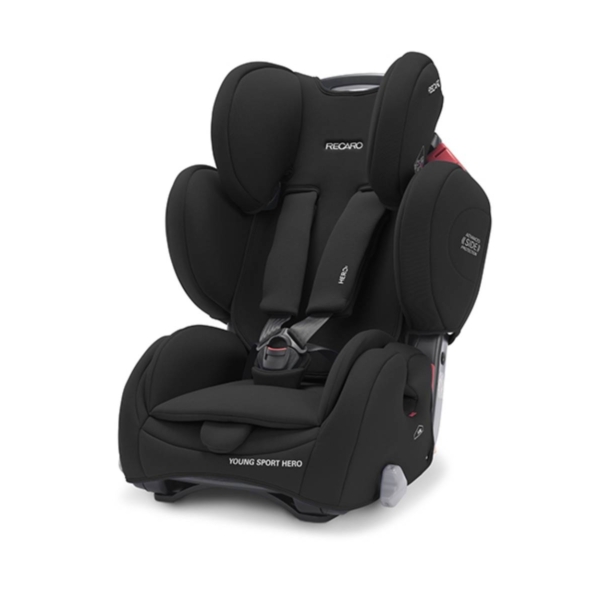 Recaro Young Sport Hero Group 1/2/3 Car Seat-Deep Black (NEW 202