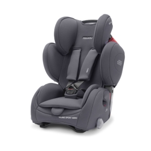 Recaro Young Sport Hero Group 1/2/3 Car Seat-Simply Grey (NEW 20